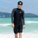 情侶泳衣(女長褲五件式L-3XL、男長褲三件式XL-4XL)