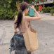 水墨暈染網美風長裙四件式泳衣